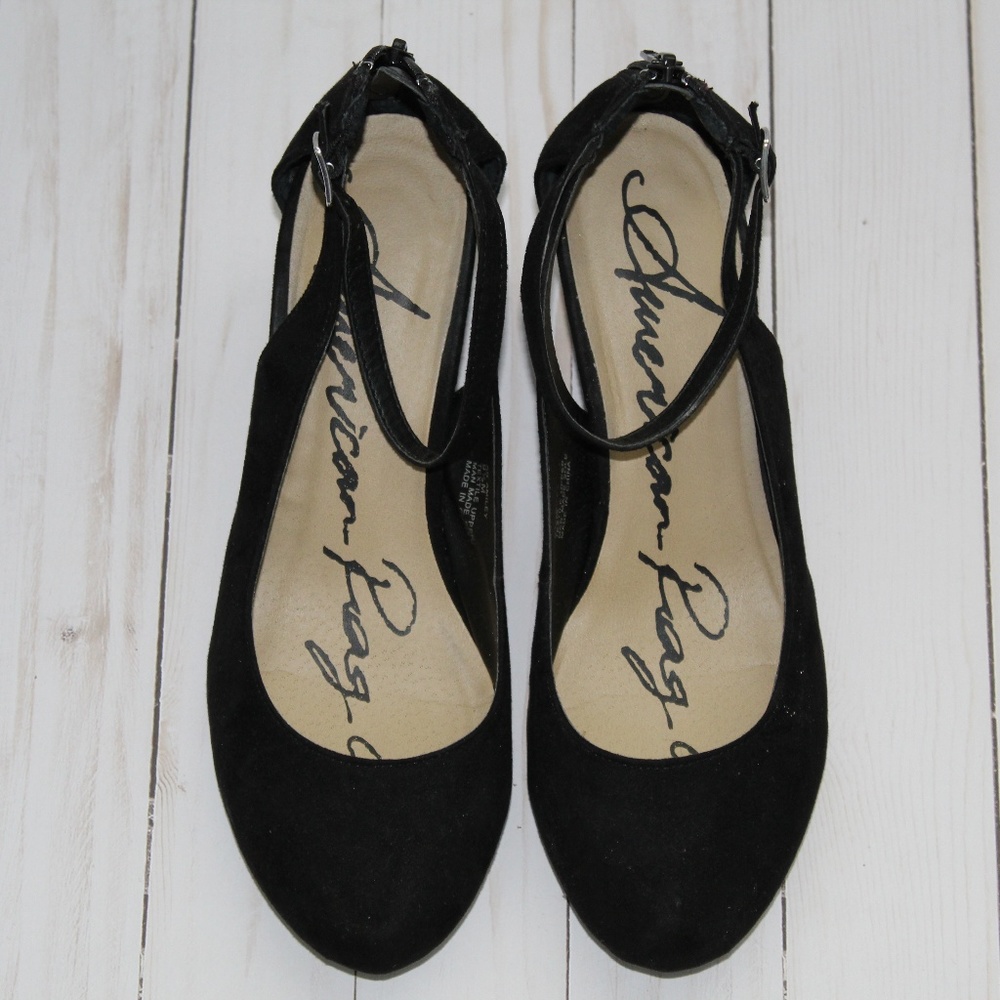 American Rag Miley Chop Out Wedges Size 9